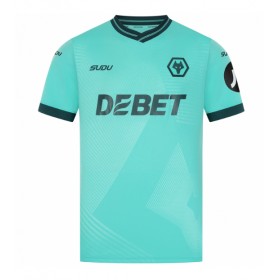 Pánské fotbalový oblečení Wolves Venkovní košile 2025-26 Krátkým Rukávem
